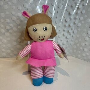 🎁2/$15- PBS Arthur DW Sister plush doll
